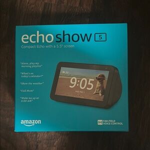 Amazon Echo Show 5 with Voice Control